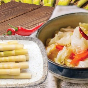 măng trúc muối ớt háng đồng