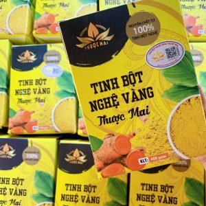 tinh bột nghệ vàng thược mai